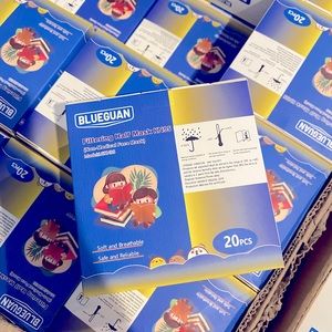 KN95 filtering half mask (kids) multi design (camo, solid colors,etc) (20pcs)